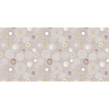 Alfombra Vinílica - Círculos Beige