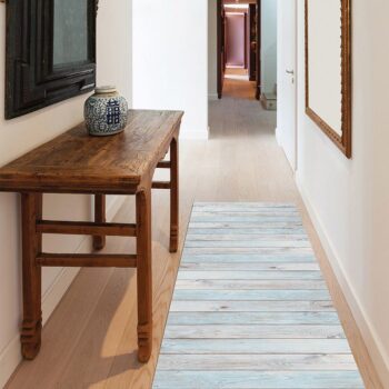 Alfombra Vinílica - Madera Gris - Pasillo