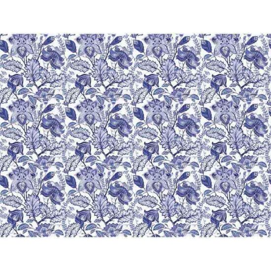 Azulejos Adhesivos Blue Flowers