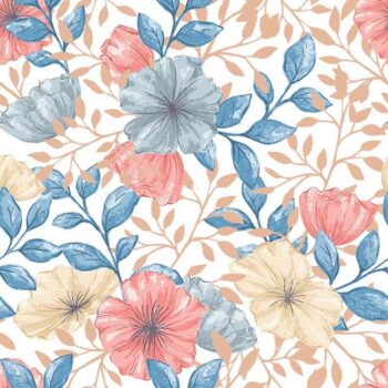 Azulejos Adhesivos Flowers