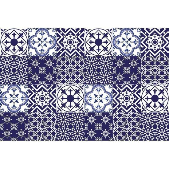 vinilos adhesivos Azul y Blanco