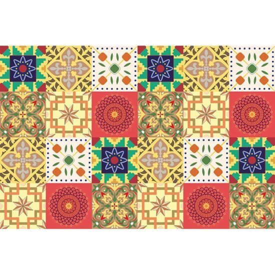 Vinilos adhesivos rojo y verde