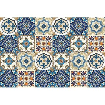 Vinilos adhesivos Azul y beige