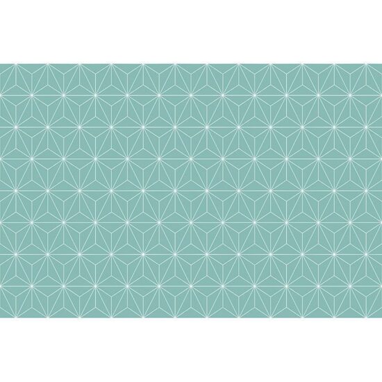 Vinilos adhesivos geométrico turquesa
