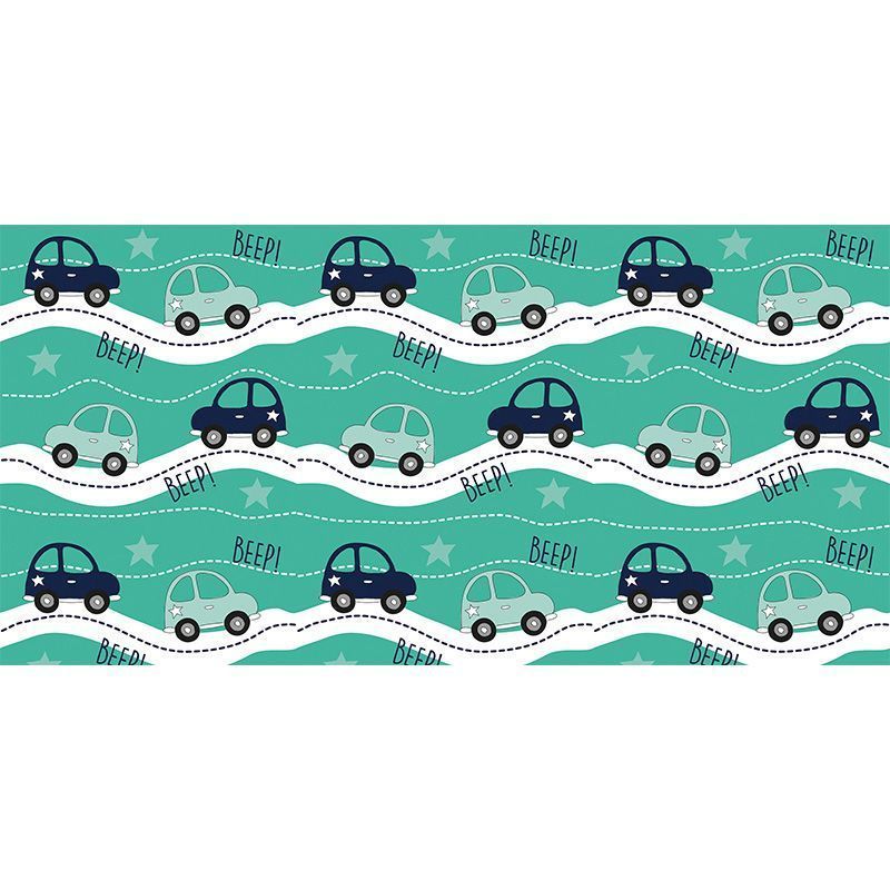 Alfombra Vinílica Infantil Beep 97x48 Alfombra Vinílica Infantil Beep 97x48