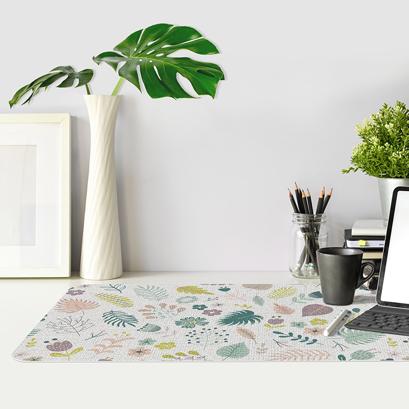 Schreibtischschutz Happy Flower